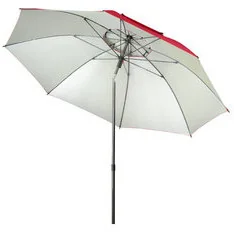 Doppler Parasol plażowy Windprofi, biały, 200x170 cm - Parasole ogrodowe - miniaturka - grafika 2