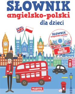 Martel Słownik angielsko-polski dla dzieci z QR i CD Katarzyna Sandecka - Słowniki języka polskiego - miniaturka - grafika 2