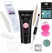 Zestawy do manicure i pedicure - Zestaw do przedłużania Duo Acrylgel + Gratisy - miniaturka - grafika 1