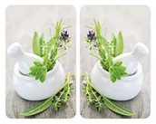 Inne naczynia kuchenne - Wenko Podkładki pod garnki Herb Garden - 2 szt. 2521420100 - miniaturka - grafika 1