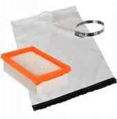 Filtry do odkurzaczy - Karcher Filtr + worek wielorazowy do WD4 WD5 WD6 P - miniaturka - grafika 1