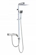 Baterie wannowe i prysznicowe - STELLMAN Bateria Natryskowa Prysznicowa QATRO z Deszczownicą QUBUS 1600NQ - miniaturka - grafika 1