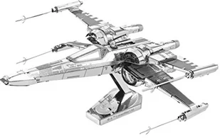 Metal Earth Fascinations MMS269 - 502665, Star Wars Poe Dameron's X-Wing Fighter, zabawka konstrukcyjna, 2 metalowe płytki, od 14 lat - Modele do sklejania Metal Earth Fascinations MMS269 - 502665, Star Wars Poe Dameron's X-Wing Fighter, zabawka konstrukcyjna, 2 metalowe płytki, od 14 lat - Modele do sklejania - miniaturka - grafika 1