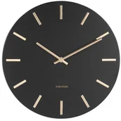 Zegary - Karlsson Zegar ścienny Charm small black by KA5821BK - miniaturka - grafika 1