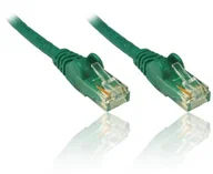 Kable miedziane - PremiumCord kabel sieciowy, Ethernet, LAN & Patch CAT5e, UTP, szybko elastyczny i wytrzymały kabel RJ45 1 Gb/s, AWG 26/7, kabel miedziany 100% Cu, szary, 0, 1 m, zielony 0,5 m - miniaturka - grafika 1