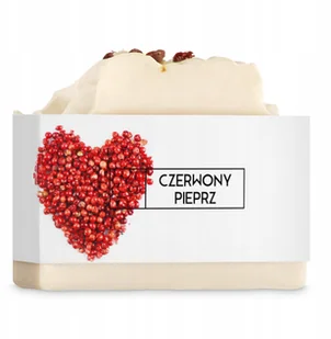 Wegańskie Naturalne Mydło W Kostce Czerwony Pieprz - Mydła - miniaturka - grafika 2