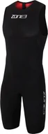 Pianki do pływania - Zone3 Streamline Kombinezon bez rękawów Mężczyźni, black/red S 2021 Pianki do pływania SS18MSTL101/S - miniaturka - grafika 1