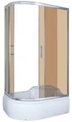 Kabiny prysznicowe - Novoterm AZALIA 80x120 - miniaturka - grafika 1