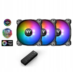 Thermaltake Pure 14 ARGB Sync Radiator Fan TT Premium Edition (CL-F080-PL14SW-A) - Wentylatory komputerowe - miniaturka - grafika 4