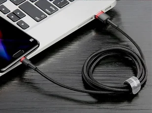 Baseus Kabel Kevlar USB-C 3A 1M grey black CATKLF-BG1 - Kable USB - miniaturka - grafika 22