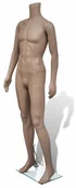 Manekiny wystawowe - vidaXL vidaXL Manekin męski bez głowy - miniaturka - grafika 1