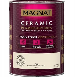 Magnat Farba do ścian i sufitów CERAMIC 5 l Szlachetny kryształ - Farby wewnętrzne - miniaturka - grafika 2