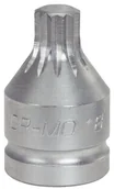 Klucze i nasadki - KS Tools 515.0013 3/4 cala bit-klucz nasadowy siły do śrub wielozębowa (XZN), krótkie, M18 515.0013 - miniaturka - grafika 1