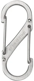 Nite-Ize Nite Ize Karabińczyk S-Biner Dual #1 stal nierdzewna 2 sztuki - Haki, szakle i karabinki - miniaturka - grafika 3