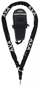 Łańcuchy rowerowe - AXA RLC 140 zamek łańcuchowy, wymiary: 1400 x 5,5 x 5,5 mm, z torbą, czarny 59551495SC - miniaturka - grafika 1