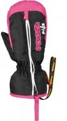Rękawice narciarskie - Reusch RĘkawice ben mitten 2019 czarny|rÓŻowy RĘKAWICE BEN MITTEN V 769 - miniaturka - grafika 1
