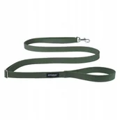Smycze dla psów - Ami Play Smycz regulowana Easy Fix Cotton XL 160-300 x 3cm Khaki - miniaturka - grafika 1
