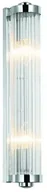 Lampy ścienne - Orlicki Design Ścienna LAMPA glamour Finatto parette cromo szklana OPRAWA kinkiet tuba przezroczysta chrom Finatto parette cromo - miniaturka - grafika 1