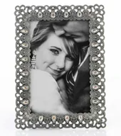 Ramki na zdjęcia - Icar Ramka dekoracyjna 10X15 srebrna RM06 RM0646S - miniaturka - grafika 1