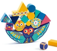 Gry planszowe - Djeco gra balansująca sowa Ze Balanceo Blocks - miniaturka - grafika 1