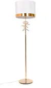 Lampy stojące - Lumina Deco Deco LAMPA STOJĄCA PODŁOGOWA BIAŁA MILARI LDF 5530 (GD+WT) - miniaturka - grafika 1