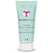Kremy do twarzy - Flos-Lek Balance T-Zone Gommage peeling z kwasami AHA 125ml - miniaturka - grafika 1