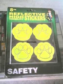 Zabezpieczenia dla dzieci - NAKLEJKI ODBLASKOWE ODBLASKI SAMOPRZYLEPNE - miniaturka - grafika 1