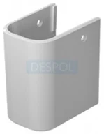Postumenty i półpostumenty do umywalek - Duravit Happy D.2 Półpostument 0858320000 - miniaturka - grafika 1