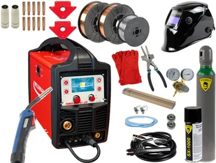 Weldman Spawarka Power MIG 210 II LCD Pakiet akcesoriów 1 - Spawarki - miniaturka - grafika 4