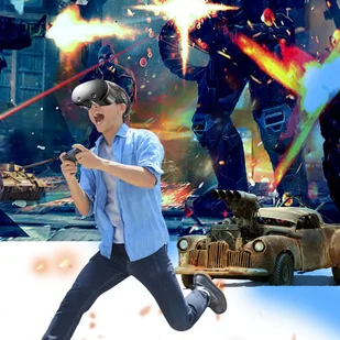 Strado Okulary gogle VR 3D VRG PRO X7 DNOKUVRGPROX7 - Okulary VR - miniaturka - grafika 4