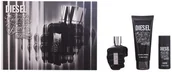 Zestawy perfum męskich - Diesel Only The Brave Tattoo żel do kąpieli 100ml + żel do kąpieli 50ml + woda toaletowa - 75ml - miniaturka - grafika 1
