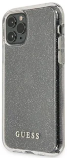 Guess Glitter Case Etui iPhone 11 Pro Max Silver 10_17111 - Etui i futerały do telefonów - miniaturka - grafika 3