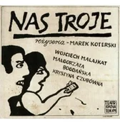 Książki o muzyce - Nas troje płytą CD Używana - miniaturka - grafika 1