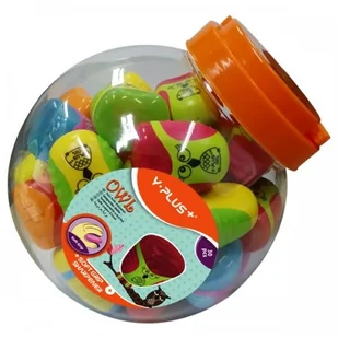 Temperówka podwójna z pojemnikiem Owl (30szt) - Przybory szkolne - miniaturka - grafika 3