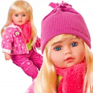 Lalki dla dziewczynek - Duża lalka bobas Mówi Śpiewa Po Polsku 60cm - miniaturka - grafika 1