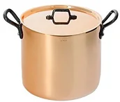 Rondle - De Buyer Prima Matera 6468.20 garnek na warzywa garnek, miedź, pomarańczowy, 29,5 x 20 x 20,5 cm 6468.20 - miniaturka - grafika 1