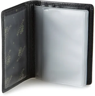 Wittchen Italy 21-2-036-1 etui na wizytówki czarne - Wizytowniki - miniaturka - grafika 4