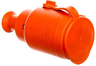 LEDart jonex przenośne b/u 16A 250V IP44 pomarańczowe GN-H1 GN-H1 POM - Gniazdka elektryczne - miniaturka - grafika 2