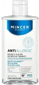 Pozostałe akcesoria do kąpieli i SPA - Mincer Pharma Antiallergic kojący olejek do mycia twarzy przeciw zaczerwienieniom No.1110 150ml 49255-uniw - miniaturka - grafika 1