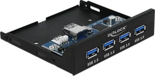 Delock Interner 3.5 USB 3.0 Hub 4 porty - Huby USB - miniaturka - grafika 2