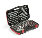 Pozostałe narzędzia ogrodowe - AJ Komplet kluczy 1/4"-1/2" 94szt. 40335 - miniaturka - grafika 1