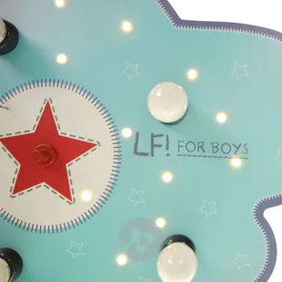 Niermann Standby Deckenleuchte Lief for Boys mit LED-Schlummerlicht - Lampy sufitowe - miniaturka - grafika 3