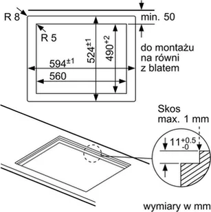 Płyta gazowa do zabudowy Bosch PPP6A6M90 - Płyty gazowe do zabudowy - miniaturka - grafika 6
