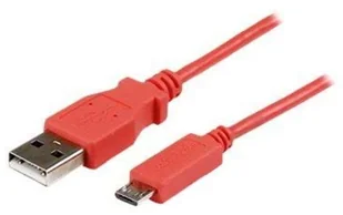 StarTech com com Mobile Charge Sync USB to Slim Micro USB Cable for Smartphones and Tablets USBAUB50CMBK - Kable USB - miniaturka - grafika 4