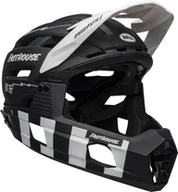 Kaski rowerowe - Bell Super Air R MIPS Kask, matte black/white fasthouse S | 52-56cm 2021 Kaski MTB 210218-022 - miniaturka - grafika 1
