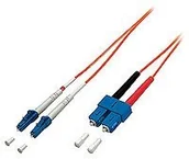 Akcesoria car audio - Equip LWL Patch Cable, LSOH LC/SC 62,5/125, 3,0 m Pomarańczowy 4015867115794 - miniaturka - grafika 1