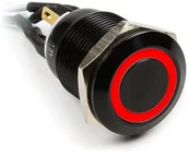 Elementy oświetleniowe do komputerów - Impactics Impactics Przycisk power do komputera 19mm IP65 czerwony LED LAN_22_IP65_ALB_RO_1 - miniaturka - grafika 1