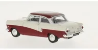 Kolekcjonerskie modele pojazdów - Whitebox Ford Taunus 17m P2 1957 white/dark red 208835 - miniaturka - grafika 1
