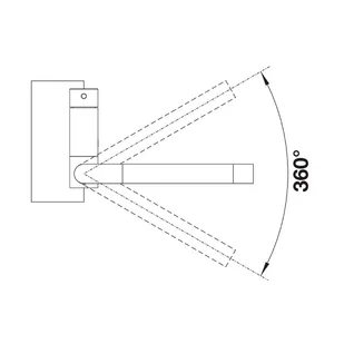 Blanco LARESSA-F 521545 chrom - Baterie kuchenne - miniaturka - grafika 4