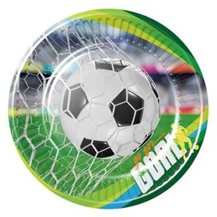 Arpex Talerzyki papierowe "Piłka Nożna Gol" ARRPEX 18 cm 8 szt DC3759 - Naczynia i sztućce jednorazowe Arpex Talerzyki papierowe "Piłka Nożna Gol" ARRPEX 18 cm 8 szt DC3759 - Naczynia i sztućce jednorazowe - miniaturka - grafika 3